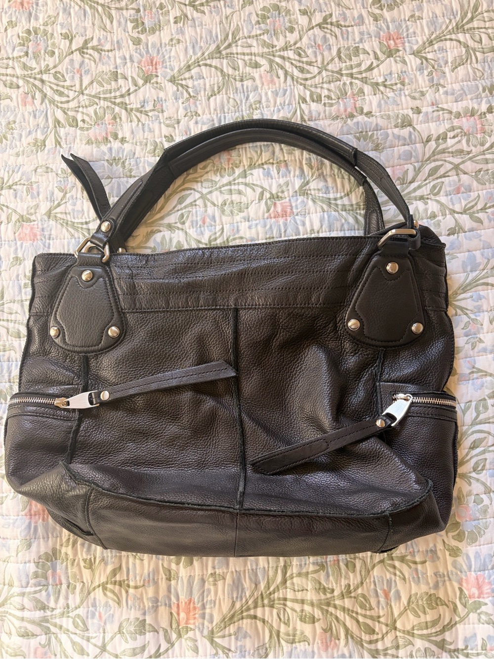 B. Makowsky oversized slouchy leather bag❤️ - Picture 2 of 10